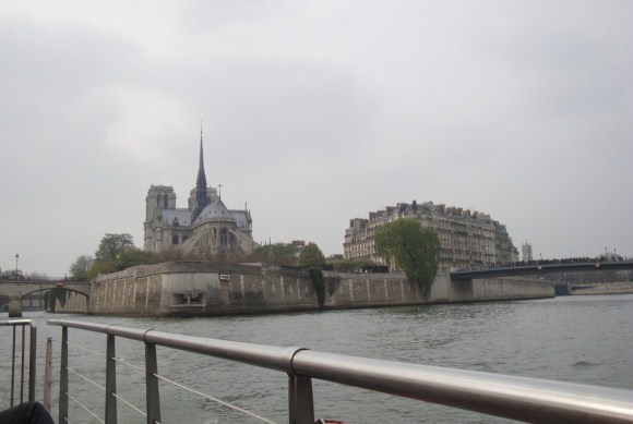 Notre Dame - from the river - back side