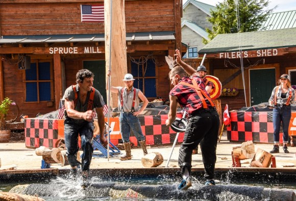 Lmberjacks, The Great Alaskan Lumberjack Show, Ketchikan, Alaska, Alaskan Cruise, Celebrity Solstice, MS Foundation, wheelchair accessible, excursions, nature, adventure, education, wildlife, culture, highlights, Anything Is Possible Travel, Images by RJM