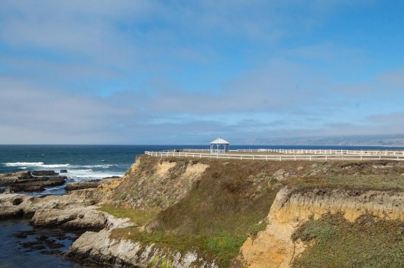Lighthouse, Point Arena, gazebo, Mendocino County, Northern California, Images by RJM
