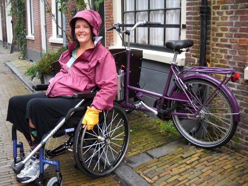 BPO Elks | Deer hide | Gloves | Fingerless Gloves | Wheelchair Accessory | Accessible Travel | Veterans | Haarlem