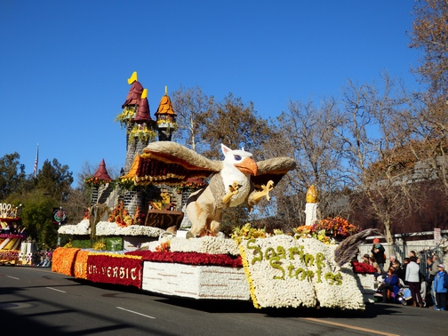 Inspiring Stories, Rose Parade, wheelchair accessible, Cal Poly, float