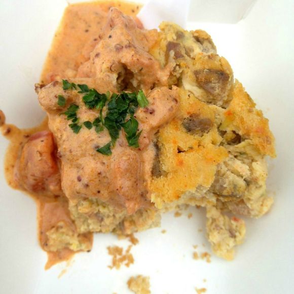 French Quarter Festival, New Orleans, food, April 2015, ©2015 ImagesByRJM