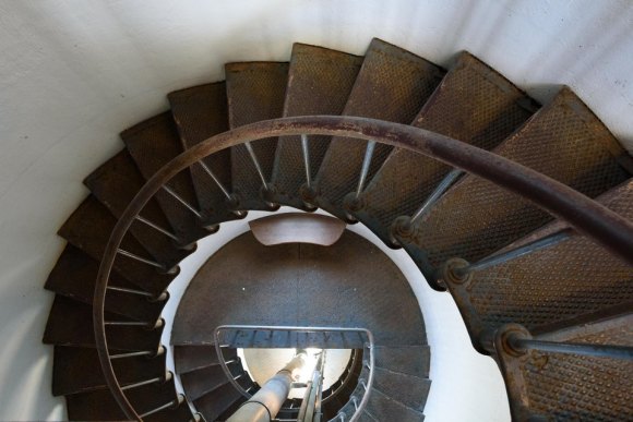 Lighthouse, Point Arena, stairs, spiral, Mendocino County, Northern California, Images by RJM