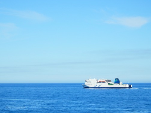 Interislander ferry, which runs between Wellington (North Island, NZ) and Picton (South Island, NZ) (Feb. 2013)