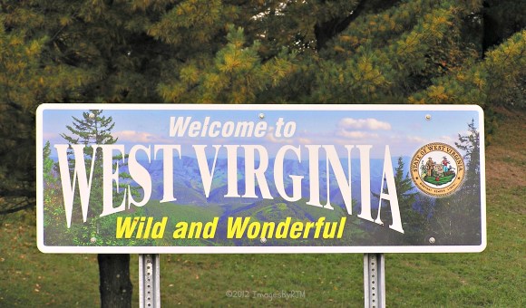 West Virginia "Wild and Wonderful" sign