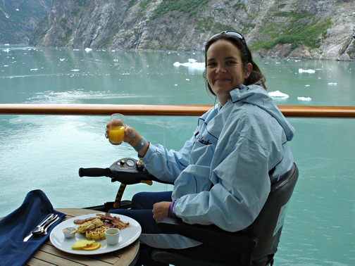 Breakfast on the deck