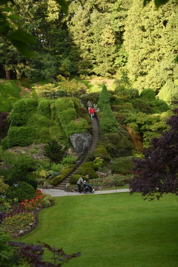 Butchart Gardens, Victoria, BC, Canada, Alaska, Alaskan Cruise, Celebrity Solstice, MS Foundation, wheelchair accessible, excursions, nature, adventure, education, wildlife, culture, highlights, Anything Is Possible Travel, Images by RJM