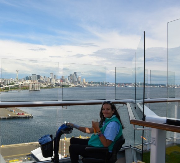 Seattle, skyline, Alaskan Cruise, Celebrity Solstice, MS Foundation, wheelchair accessible, excursions, nature, adventure, education, wildlife, culture, highlights, Anything Is Possible Travel, Images by RJM