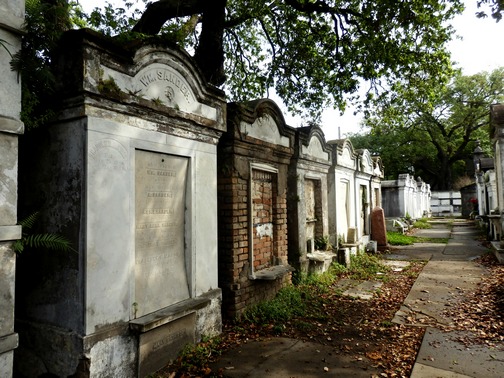 Lafayette Cemetery, New Orleans, Garden District, aboveground, burial, stone crypts mausoleums, tombs, family, historic, preservation, wheelchair accessibility, uneven walkways, City of the Dead, ©2015 ImagesByRJM