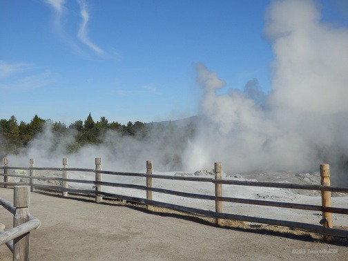 Whakarewarewa Thermal Reserve, Rotorua, New Zealand (North Island) (Feb 2013)
