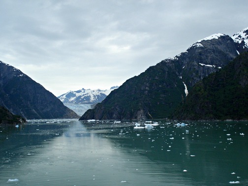 Sailing Tracy Arm Fjord