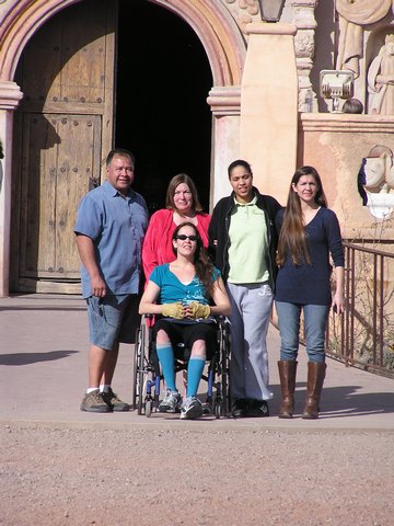 BPO Elks | Deer hide | Gloves | Fingerless Gloves | Wheelchair Accessory | Accessible Travel | Veterans | Tucson, Arizona | Mission San Xavier