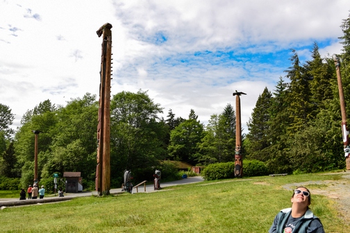 Saxman Village Totem Park, Ketchikan, Alaska, totem poles, First City, wheelchair accessible, Images by RJM
