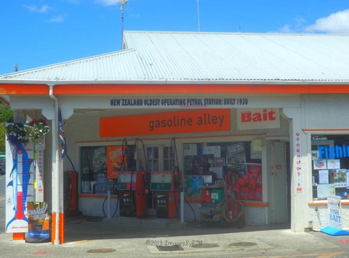 New Zealand's Oldest Operating Petrol Station - Built 1930