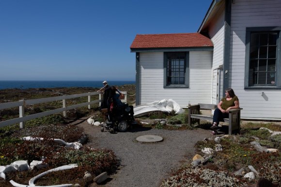 Lighthouse, Point Arena, wheelchair accessible, Mendocino County, Northern California, Images by RJM