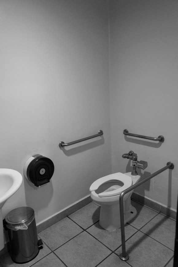 Cabo San Lucas | Baja Mexico | Christmas | Resort | Hacienda Del Mar | Sheraton Grand Los Cabos | wheelchair accessible | restroom