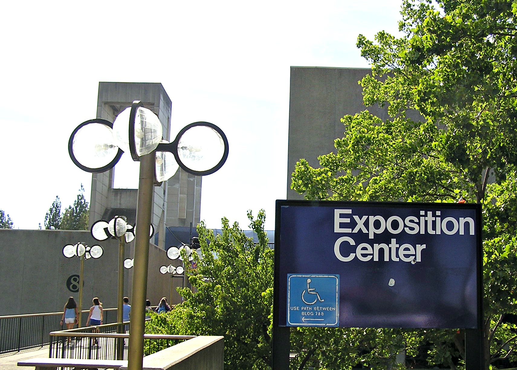 Wheelchair access to Expo Center - California State Fair 2012